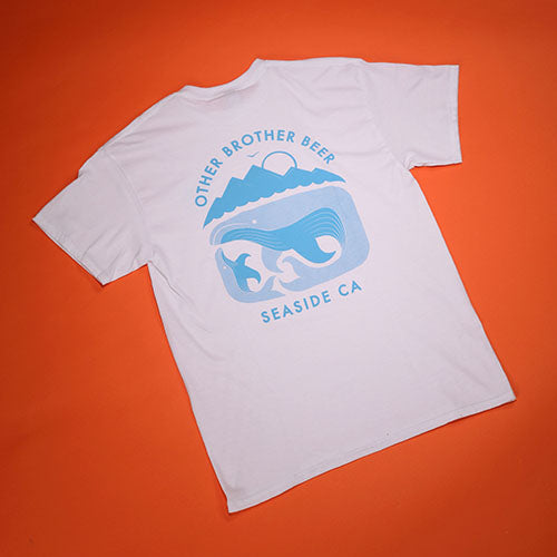 Other Brother Beer Co -  Whales Tee White